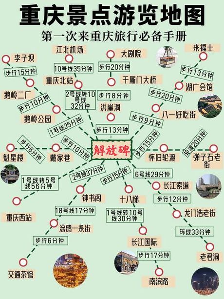 重庆交通地图：畅游山城，畅游重庆之路